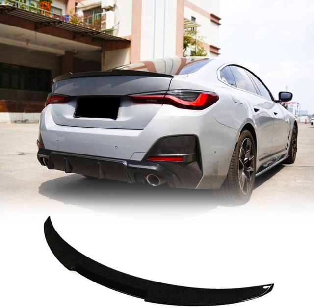 Bmw G26 Yarasa M4 Spoiler İthal Parlak Siyah Abs Plastik 2021+