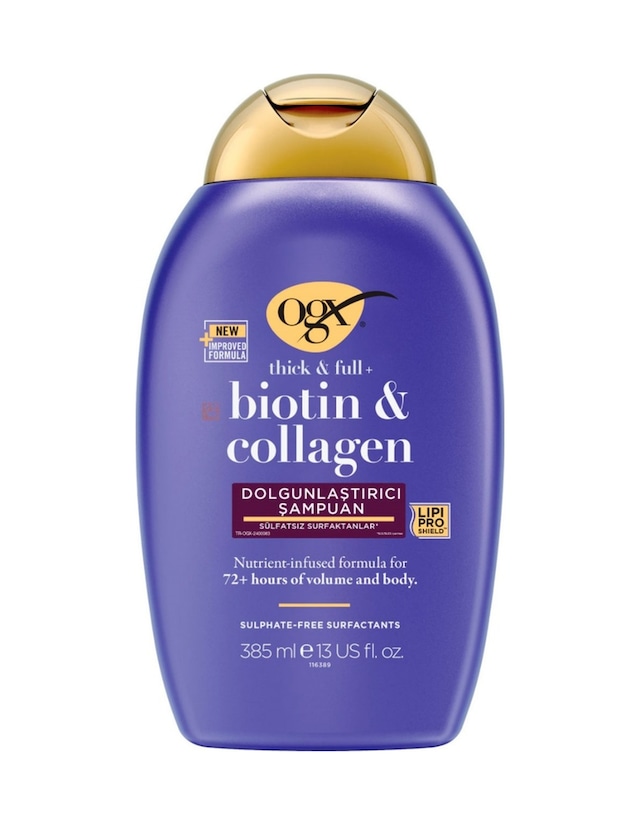 OGX Dolgunlaştırıcı Biotin & Kolajen Sülfatsız Şampuan 385 ML