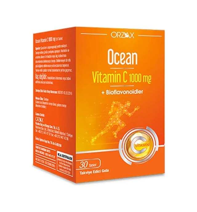 Ocean Vitamin C 1000 mg 30 Tablet