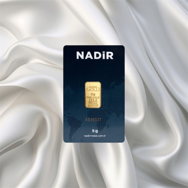 5 Gr 24 Ayar 999.9 Nadir Gram Altın