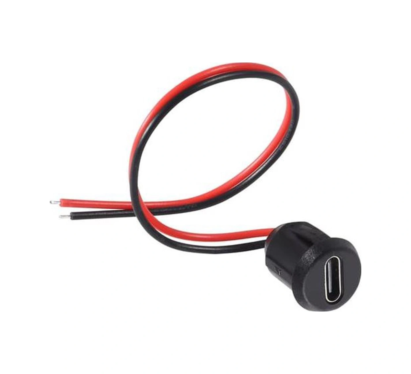 Powermaster Pm-27032 Kablolu Type-c Şase Soket Jack Siyah Kablolu Type-c Girişi