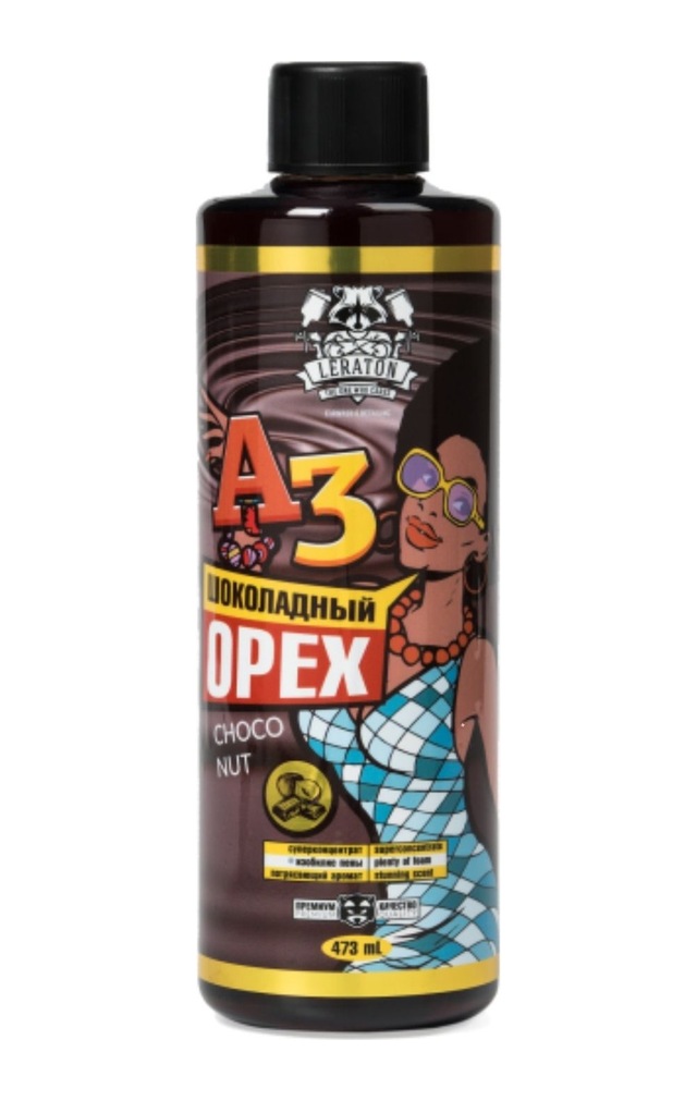 Leraton A3 Ultra Konsantre Çikolatalı Araç Şampuanı 473ml