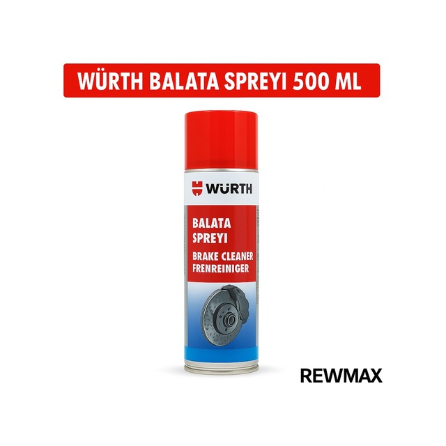 Würth Balata Spreyi 500 Ml 24 Lü Profesyonel Koli