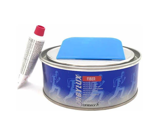 Orbay Fiber Elyaf Macun 1000 G + Plastik Macun Aparatı