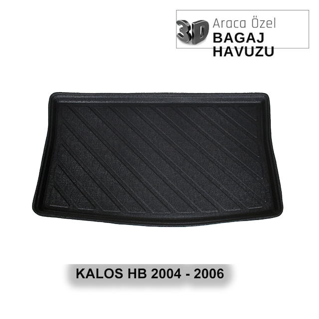 Kalos Hb 2004 - 2006 3d Araca Özel 3d Bagaj Havuzu