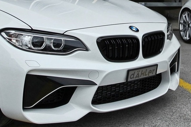 Autogp Bmw F22 Ön Panjur Böbrek Izgara Piano Black 2014+ Grf20m2