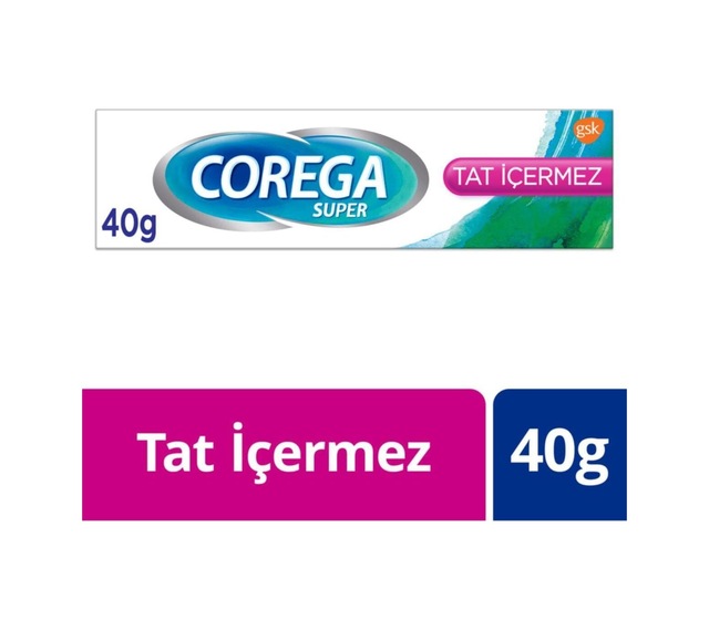 Corega Diş Protezi Yapıştırıcı Tat Içermez Krem 40 Gr