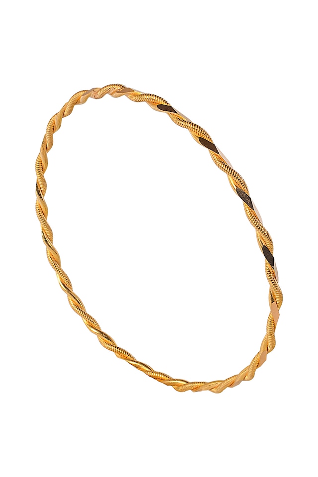 Emmagold 10 Gram 22 Ayar Paftalı Burma Yatırımlık İşçiliksiz Bilezik