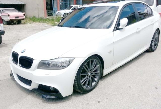 Bmw E90 Lci M Ön Tampon Ön Lip Flap Plastik