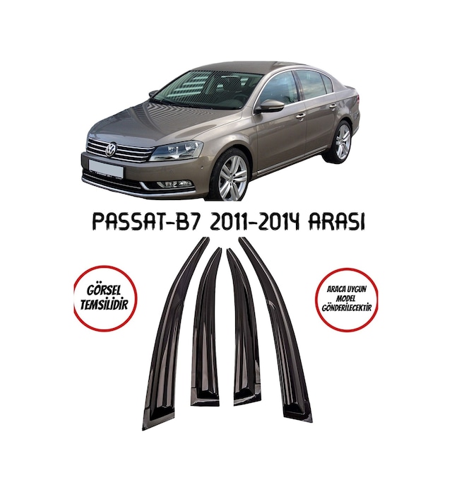 Volkswagen Passat B7 Cam Rüzgarlığı 2011-2014 Arası