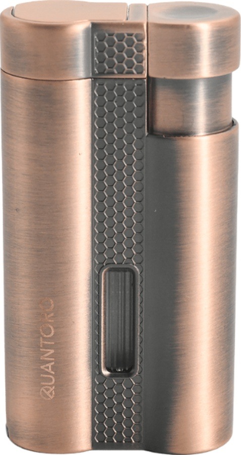Quantoro 3 Torch Pürmüz Bakır Metal Puro Çakmağı - Trz1017