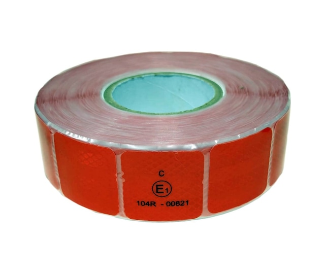 Nyf Fosfor Bant Parçalı Reflektiv 5,1 Cm X 50 Mt Kırmızı E Belgeli Bx14 069