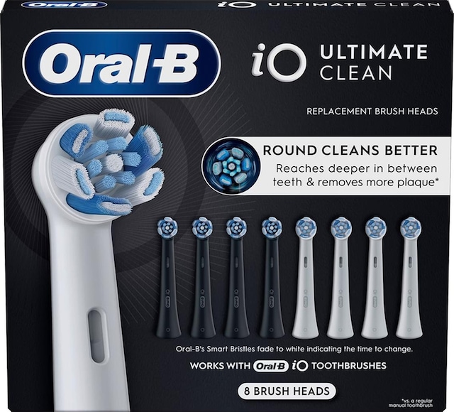 Oral-b İo Ultimate Clean 8 Adet Yedek Başlık Seti