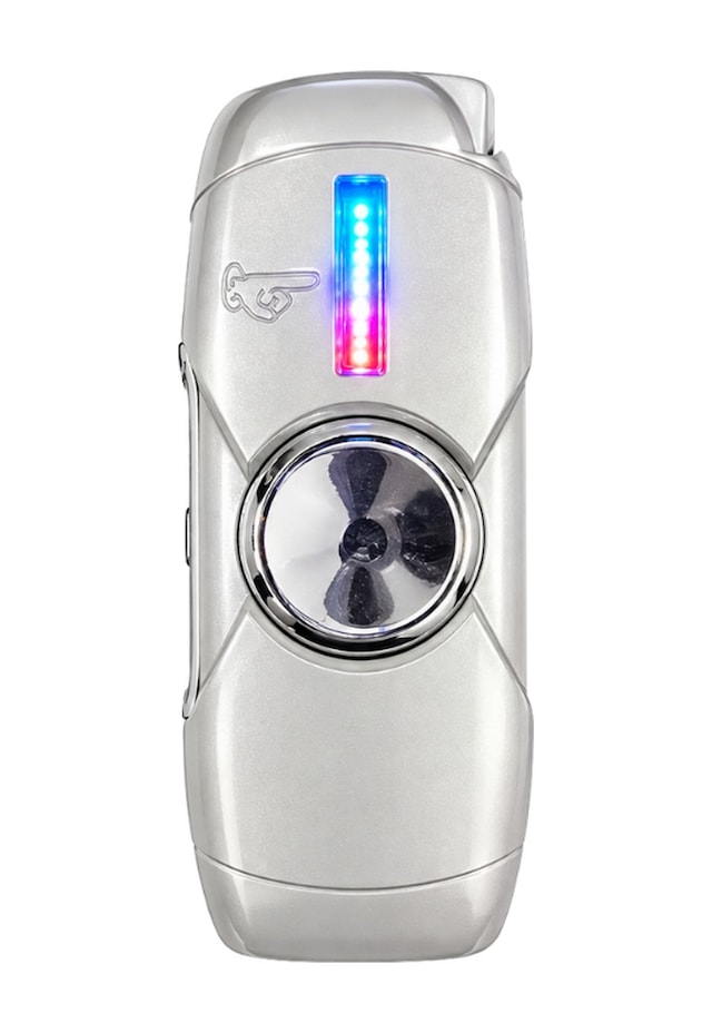 Hunter Tek Torch Pürmüz Beyaz I Love You Design Metal Puro Çakmağı & Stres Çarkı Ack074