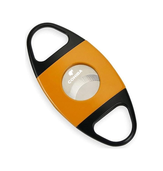 Cohiba Sarı-siyah Metal Puro Makası Kesici - Tr8706