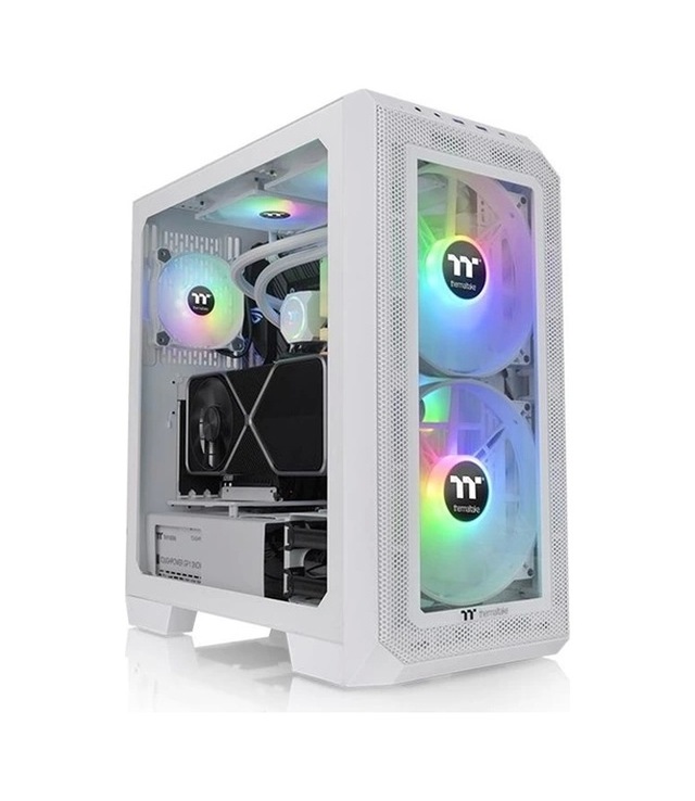 Thermaltake VIEW 300MX CA -1P6-00M6WN-00 MID-TOWER White Tempered Glass