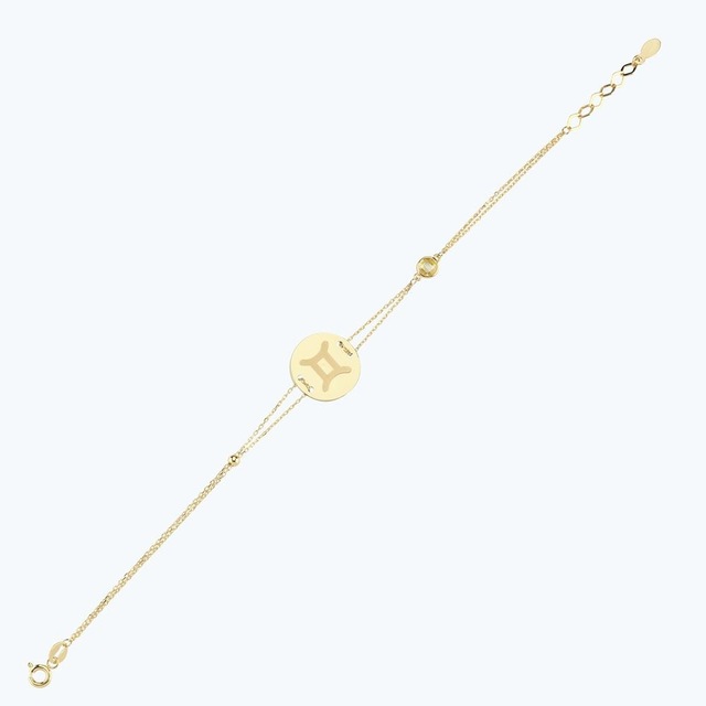 Altınbaş Altınbaş Burç İkizler Bileklik Ikızler02-24754 Renkli