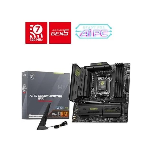 MSI Msı Mag B850m Mortar Wıfı7