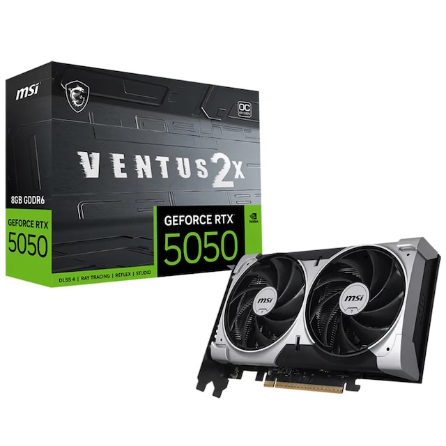 Msı Vga Geforce Rtx 5050 8g Ventus 2x Oc Rtx5050 8gb Gddr6 128b D
