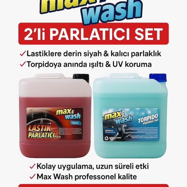 Oto Lastik Parlatıcı-torpido Parlatıcı Süt. Özel Seri 4+4kg