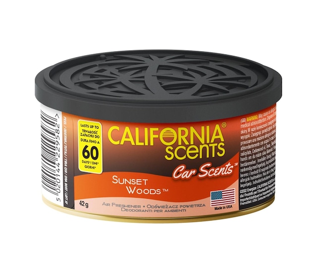 California Scents Car Scents Sunset Woods Aromalı