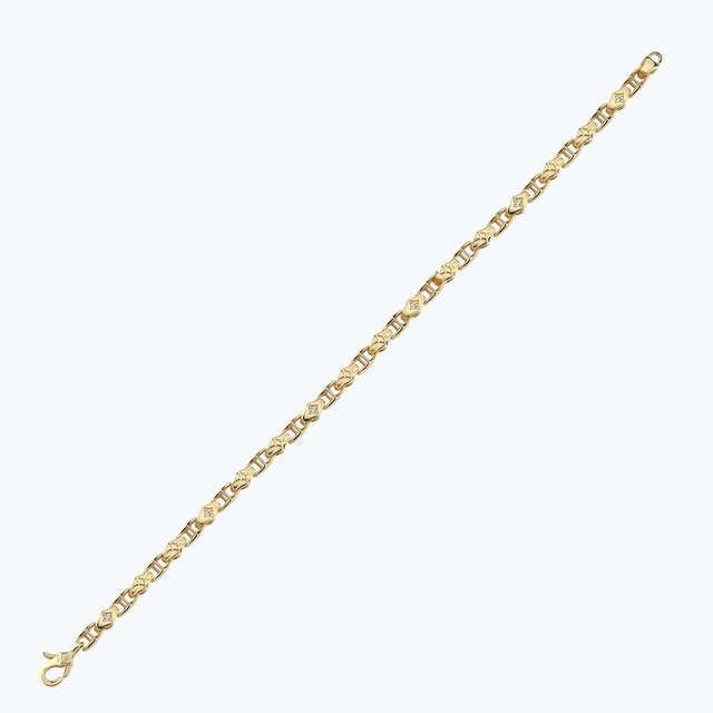 Altınbaş Altın Erkek Zincir Bileklik Abl0219-y-24708 Çok Renkli