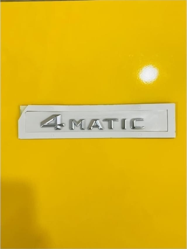Mercedes 4matic Bagaj Yazısı A+ Kalite