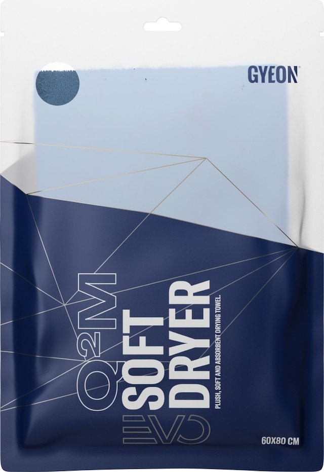 Gyeon Q²m Soft Dryer Evo Lazer Kesim Peluş Kurulama Havlusu - 60x