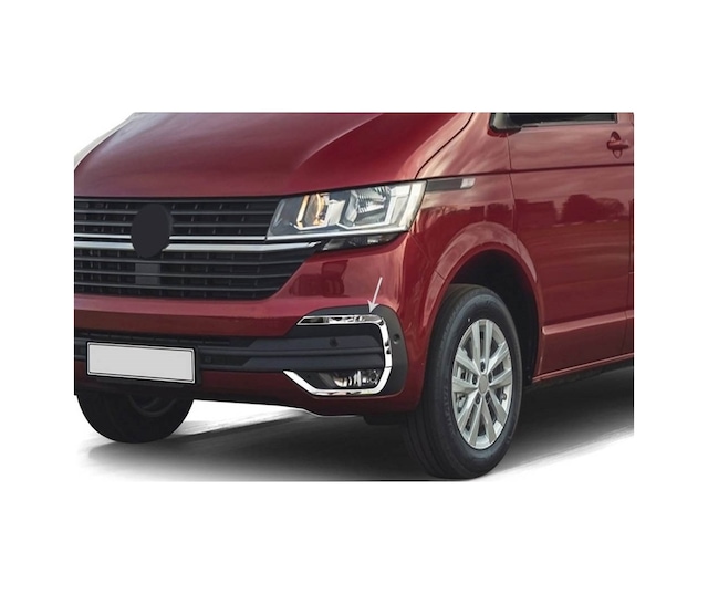 Vw T6.1 Transporter Krom Sis Far Kaşı 4 Parça 2020 ve Sonrası