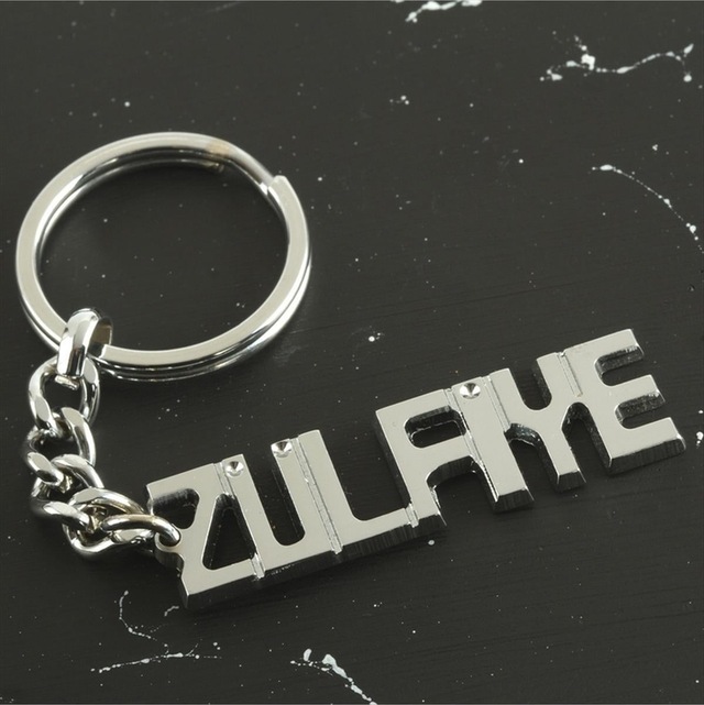 Zülfiye - 236 - - Spt-gld - İsimli Anahtarlık Çok Renkli