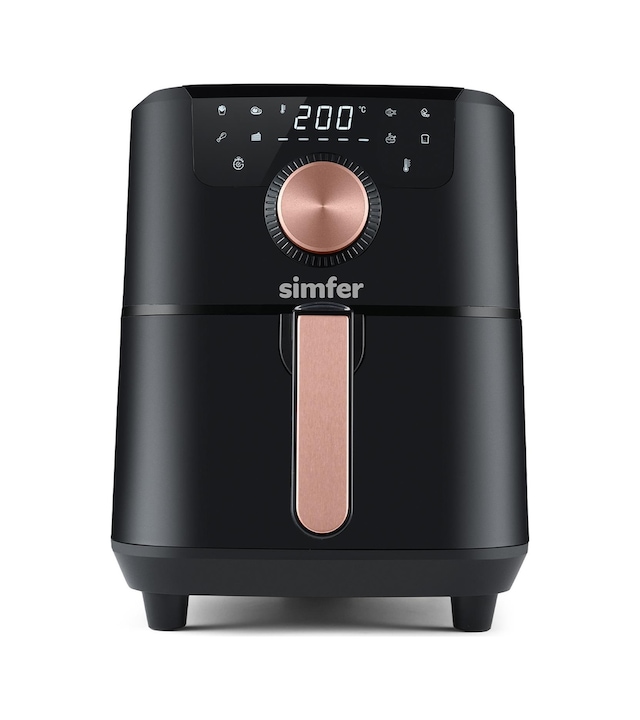 Simfer 6702 5Litre Airfry Smart Dijital Siyah