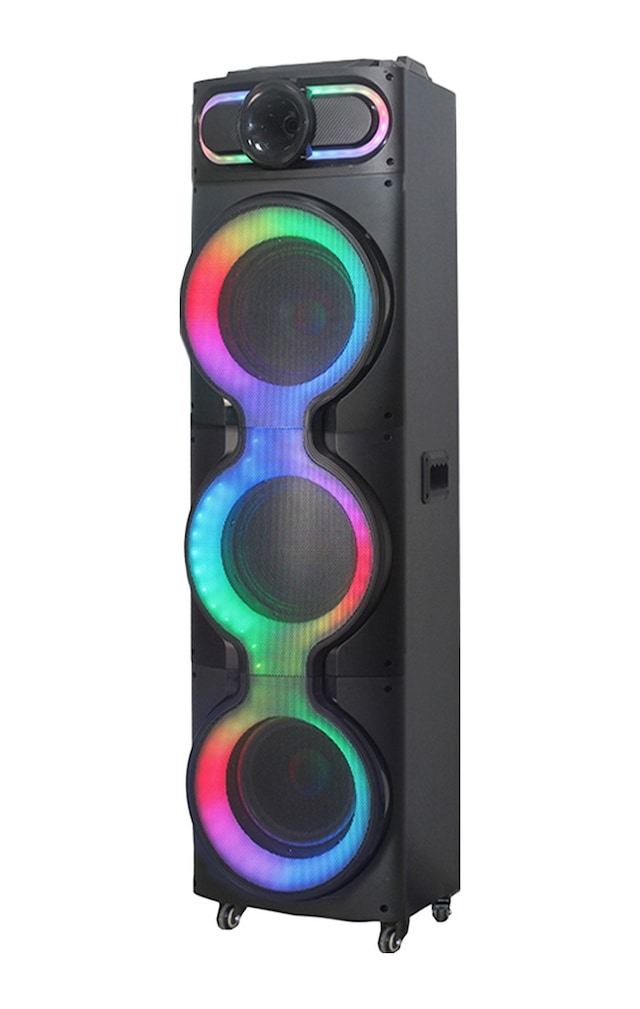 Gd-3126 Dijital Led Göstergeli Mikrofonlu Rgb Tws Üçlü 10 İnç Stereo Bass Kablosuz Karaoke Hoparlör