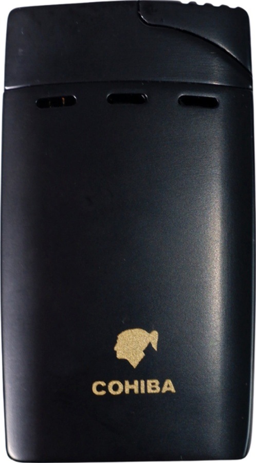 Cohiba Çift Torch Pürmüz Siyah Puro Çakmağı - Tr9028