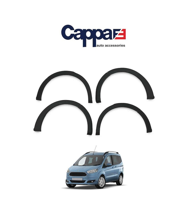 Cappafe Ford Courrier Çamurluk Dodik Uv Kat. Abs 8 Parça 14-18