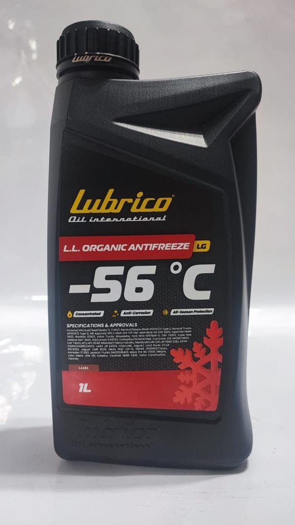 Lubrico Antifriz Organik - 56c 1 Litre Kırmızı
