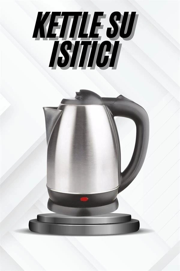 Estetik Tasarımlı Su Isıtıcı 1.8 L C F Priz Uyumlu