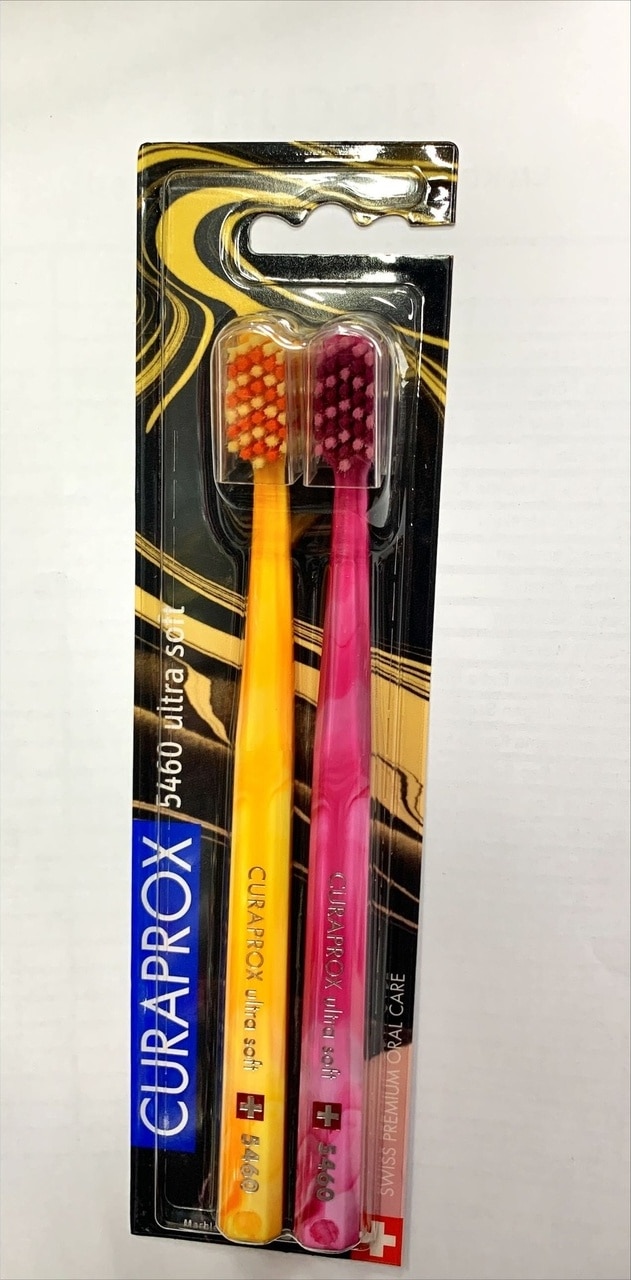 Curaprox 5460 Ultra Soft Diş Fırçası 2'li Pembe - Sarı