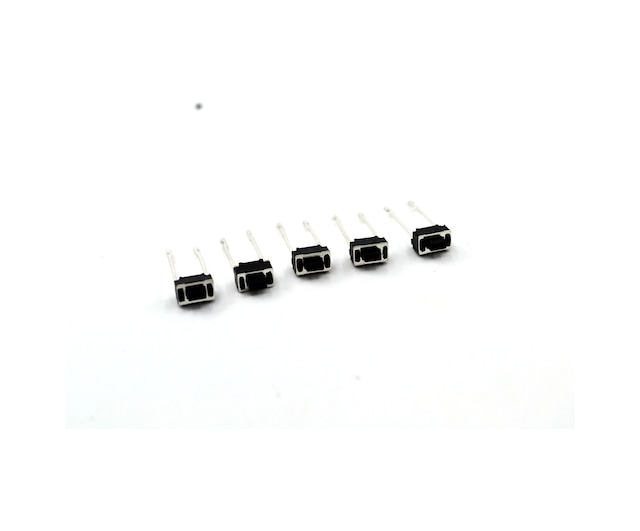 5 Adet Uzun Bacak Tact Switch Oto Uzaktan Kumanda Butonu
