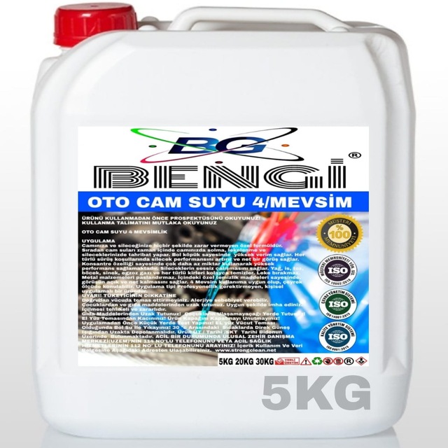 Oto Cam Suyu 4 Mevsimlik 5 Kg