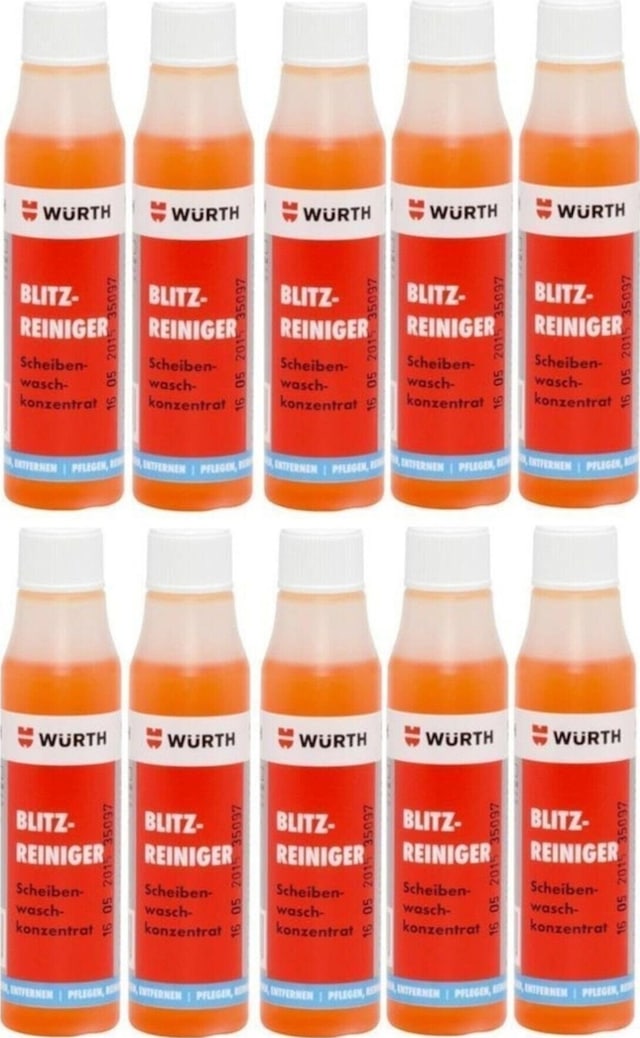 Würth Konsantre Cam Temizleme Sabunu 32 Ml 10 Adet