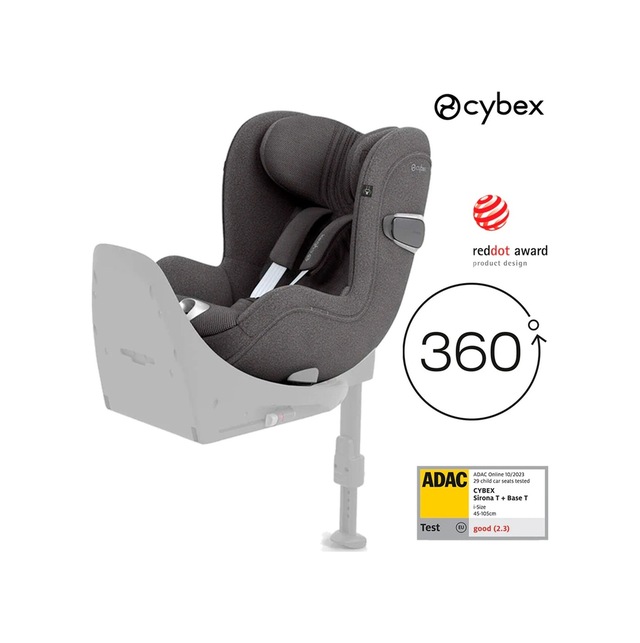 Cybex Sirona T i-Size Plus - Bazasız | Mirage Grey