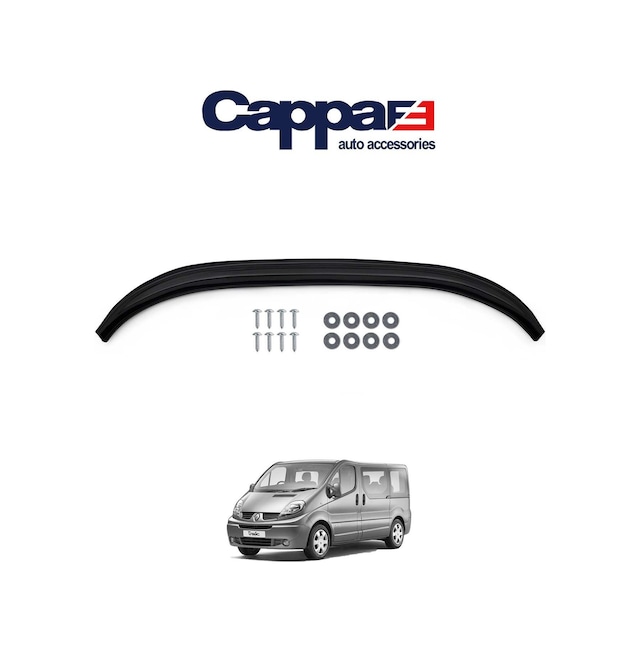 Cappafe Renault Trafic Ön Tampon Lip Eki Karlık Abs Piano Blac N11.11187