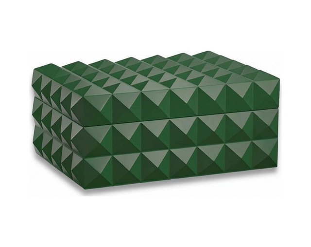 Quasar Design Humidor Puro Kutusu Mat Yeşil 80's