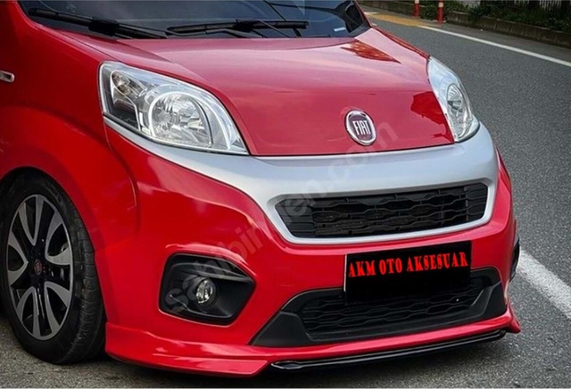 Fiat Fiorino Uyumlu Abt Ön Tampon Eki Plastik Boyasız 2017-