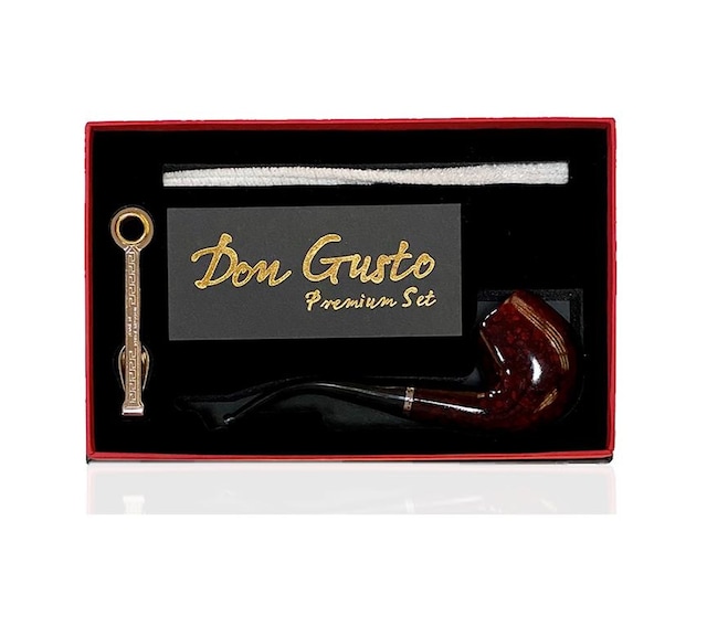 Don Gusto 9mm Başkangıç Pipo Seti Kahve