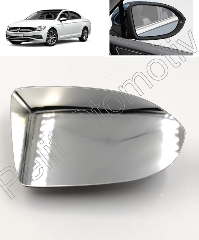 Arteon Ayna Camı Sağ 3g0857522 2017-2025
