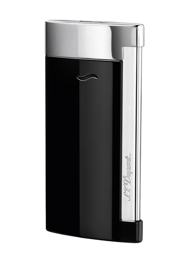 S.t. Dupont Slim 7 Siyah Puro Çakmağı 27700 - Tr1077