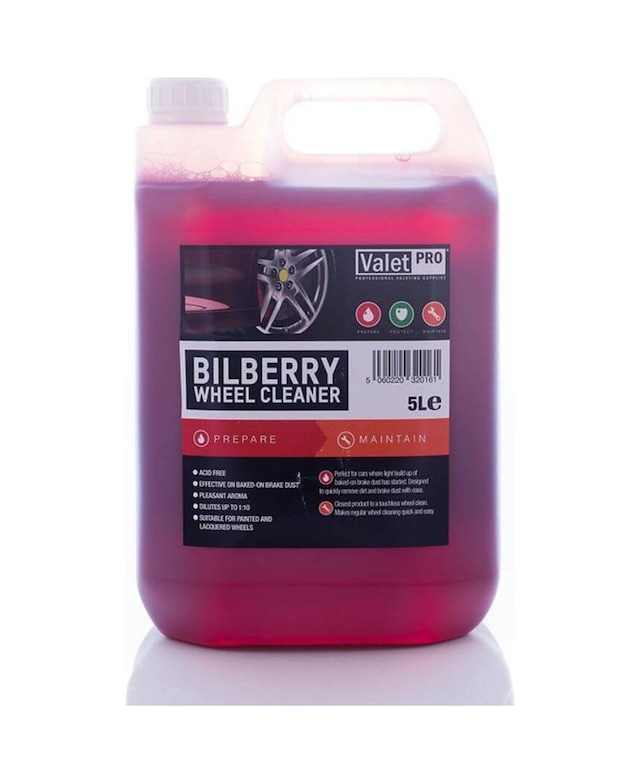 Valet Pro Bilberry Wheel Cleaner - Jant Temizleyici 5 L