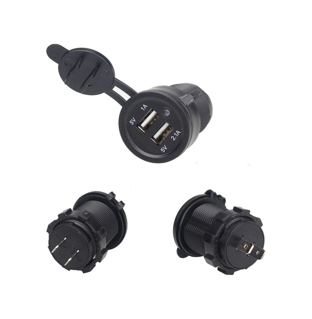 Universal Çift Usb'li Soket 12-24v