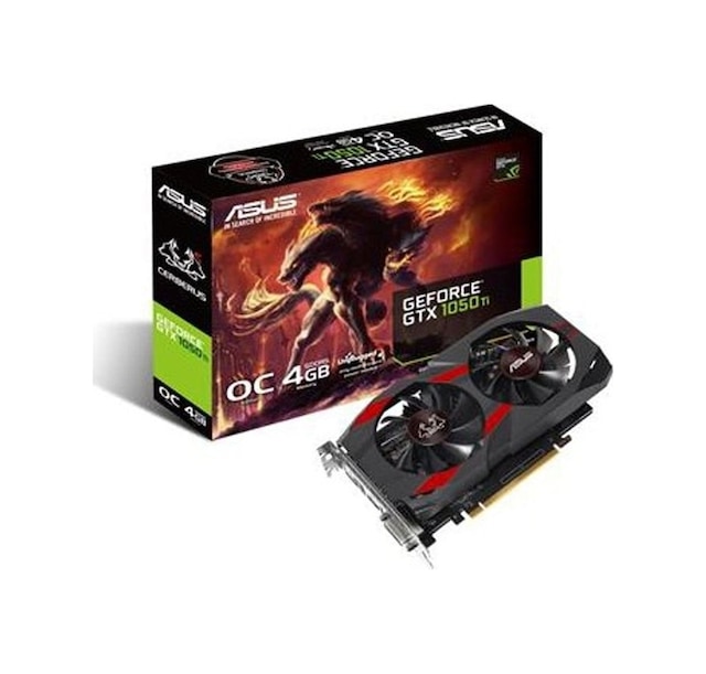 Asus NVIDIA GeForce GTX 1050 Ti OC CERBERUS-GTX1050TI-O4G 4 GB GDDR5 128 Bit Ekran Kartı